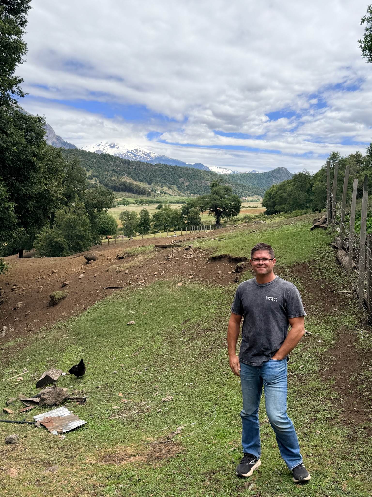 Randy in the Alto BioBio region of Chile