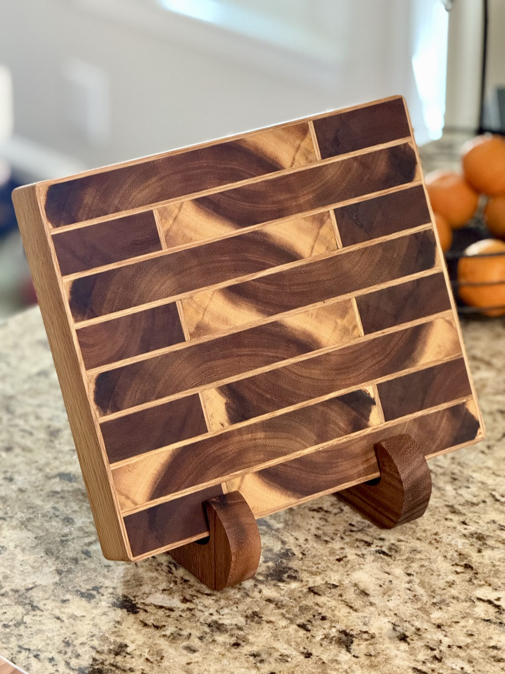 Handcrafted wood piece